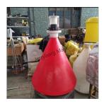 Heavy-Duty Material LLDPE Buoy With Top Mark & Solat Light for Industrial Marine