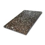 PVD Color Stamped Finish Decorative Stainless Steel Sheet 4x8 SS Ceiling Panel