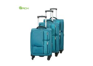 Wholesale Spinner Wheels 1680D PU Film Trolley Travel Luggage Bag from china suppliers