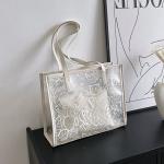 Summer Fashion All-Match Bag Women'S New High-Quality Texture Transparent Tote
