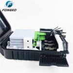 Pole Mount Fiber Optic Termination Box Outdoor Network 16 Ports