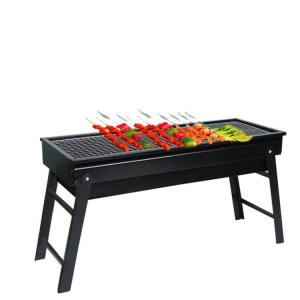 Wholesale Folding Portable Drawer Type Charcoal BBQ Grill Supplies 65*25*10cm For Outdoor from china suppliers
