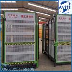SC100/100 Construction Elevator Lift 2 Tons Outside Buildings Climbing Type