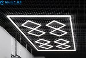 Wholesale Hot Seller 6500K hexagonal garage led light ceiling light grid led light garage automotive led from china suppliers
