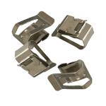 OEM PV Solar Cable Clip Corrosion Resistant Stainless Steel Frame Wire Clips