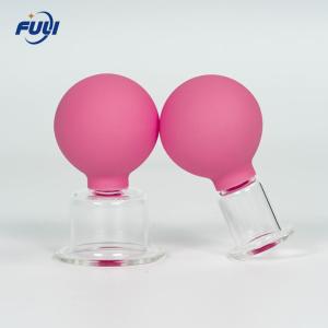 Wholesale Chinese Massage Tool 4 PCS Cellulite Cups Silicone Cupping Cup Vacuum Massage Cup from china suppliers