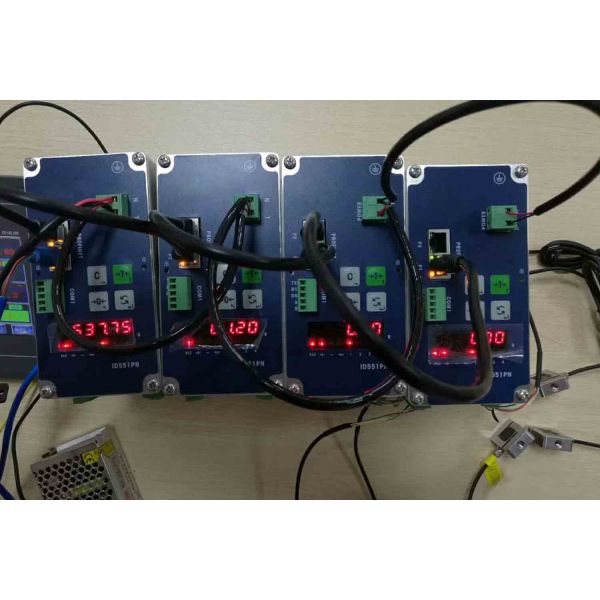 PLC Control System Weight Tansmitter , Process Weight Indicator Support Up To 4 Scales