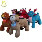 Hansel panyu fair kids motorized animal toy rides on zippy riders for sale