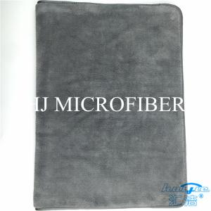 Wholesale Grey Color Car Cleaning Cloth Towel High-Low Pile Car Wash Tools Microfiber from china suppliers