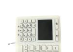 Desktop Mount IP68 Antimicrobial Waterproof Keyboard 107 Keys