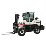 Small Port Handling Equipments , 4wd 3 To 5 Ton Off - Road Hydraulic Forklift