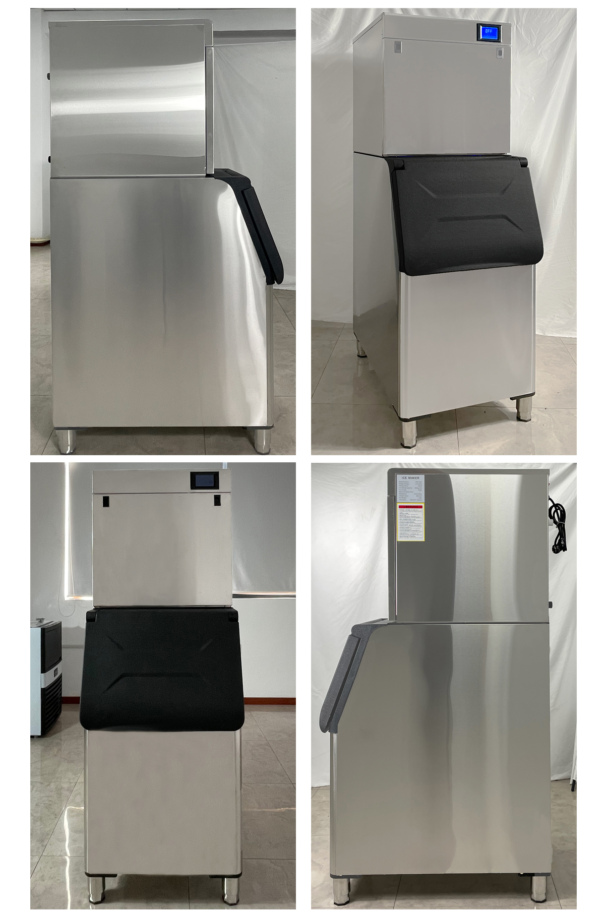 Ice Block Making Machine 250kg Big Ice Cube 38x38x22 28x28x22 Professional Touchpad Control Panel for Business Sale