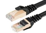 Flexible Cat 7 Ethernet Cable SSTP Patch Cord PVC Jacket HDPE Insulation