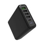 multi USB C Type PD 75W Adapter Charger Universal desktop charger for phone and