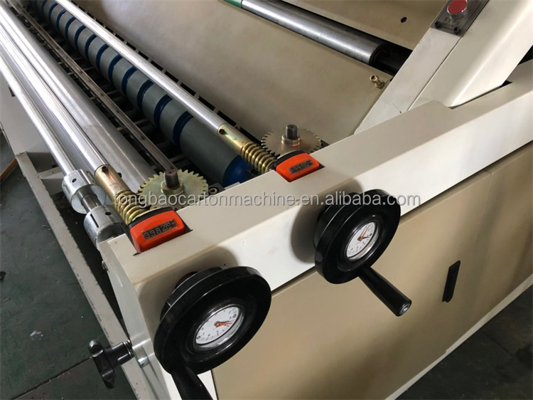 Corrugated Cardboard Laminating Machine with Max Paper Size 1600*1100 and 13 kw Power