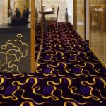 Restaurant Flexible PVC Flooring Jacquard Style Anti - Slip Feature