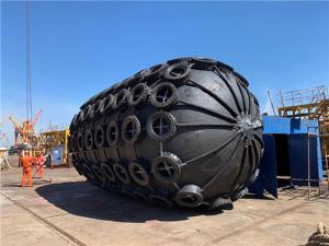 Wholesale Dia 1.7m Military Ports Yokohama Pneumatic Marine Fenders Offshore Platforms from china suppliers