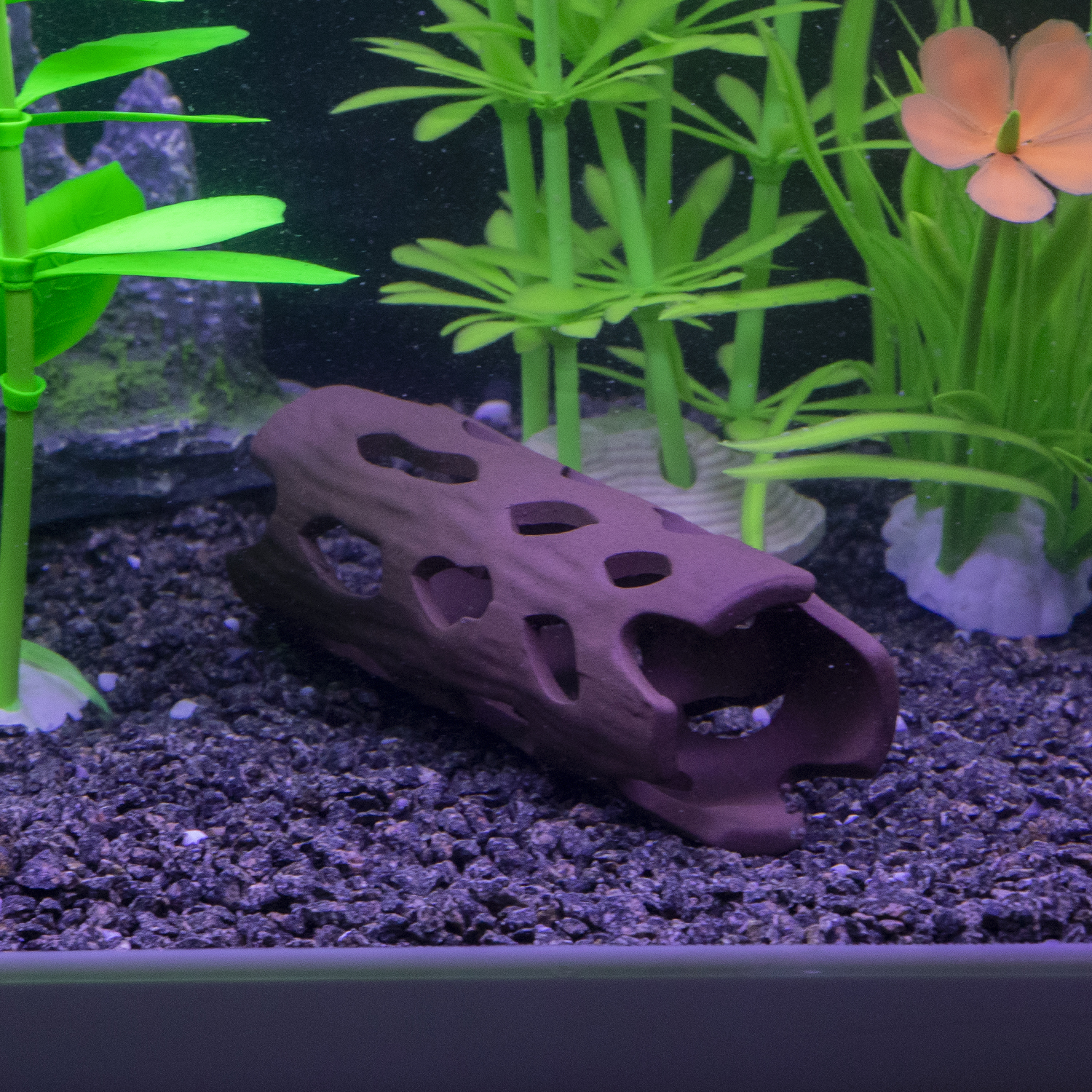 Safety Hollow Trunk Aquarium Decoration Items