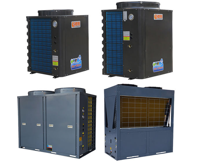 50 / 60 Hz Commercial Air Source Heat Pump 3 - 10 HP For Swimming Pool