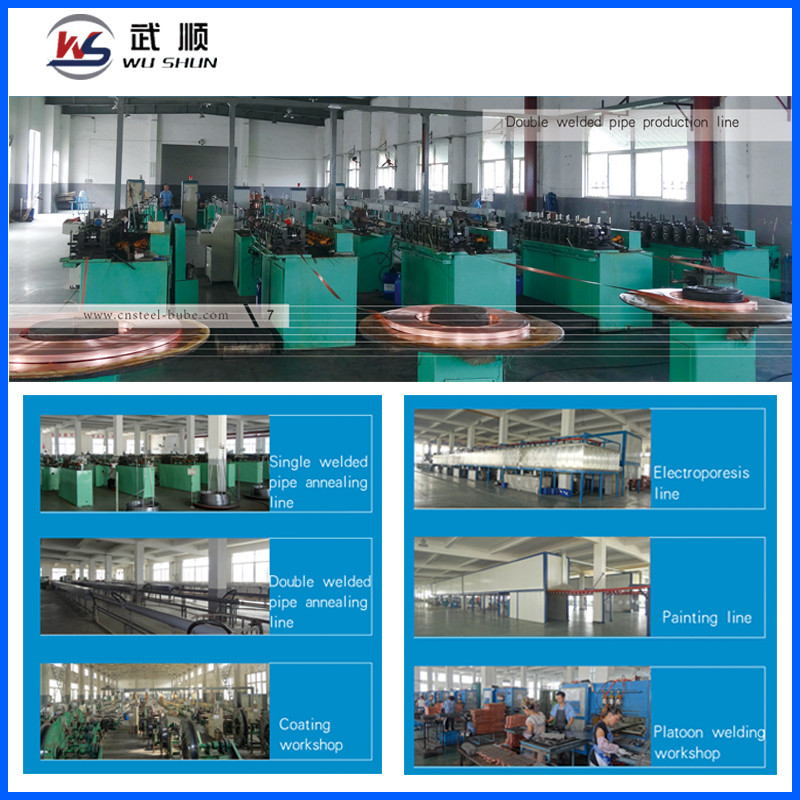 Double Wall Steel Refrigeration Copper Tube 6 * 0.7 mm With ISO9001