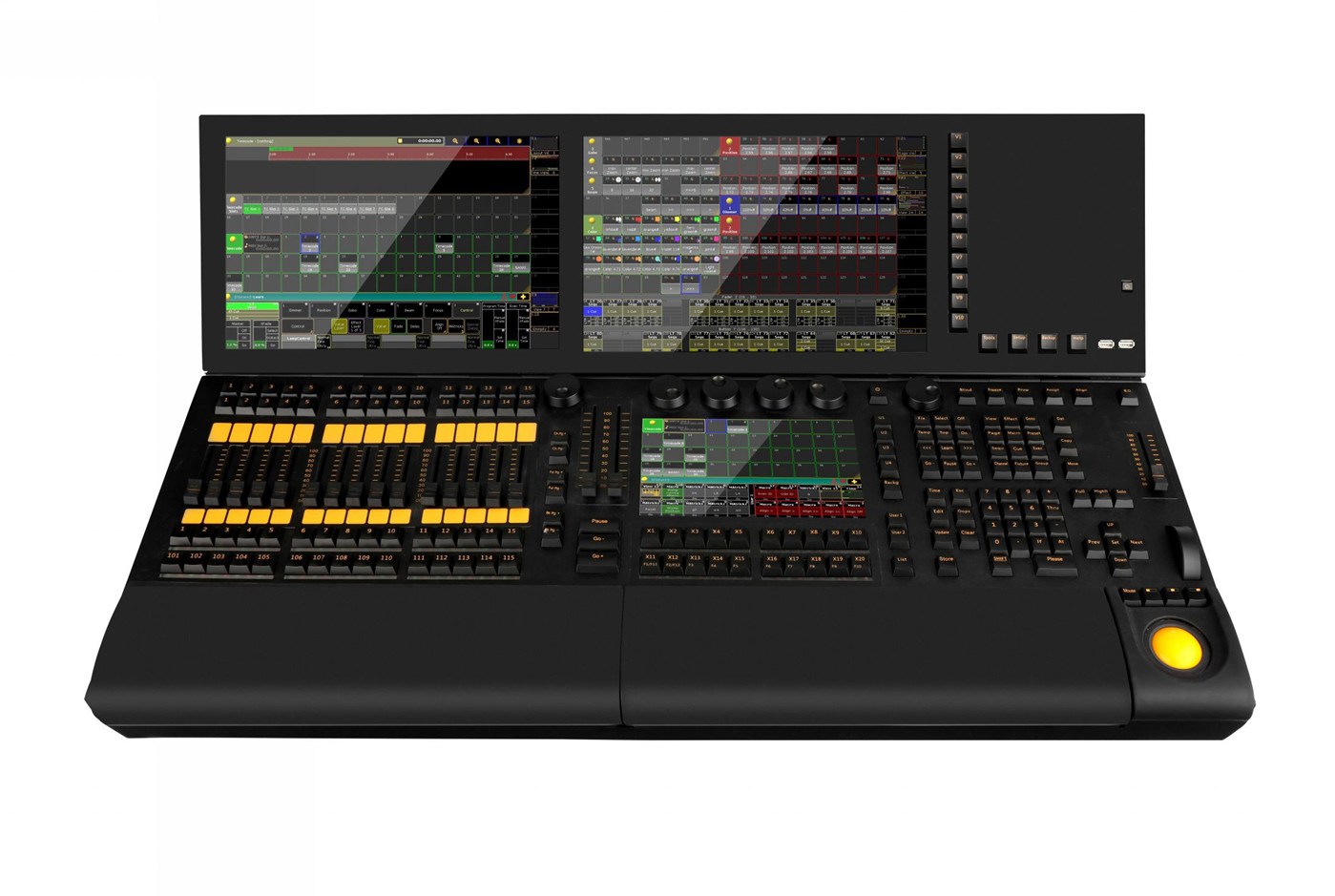 100mm 4G DMX Light Board Controller For Computer Light