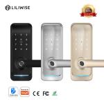 Waterproof Electronic Door Locks Bluetooth Smart Mortise Door Handle Lock