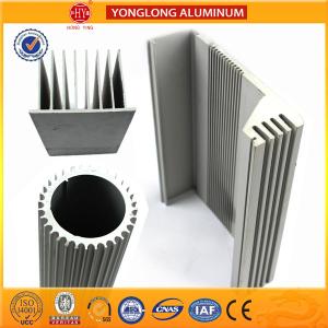 Wholesale Silver White Industrial Powder Coated Aluminium Extrusions Heat Insulation from china suppliers