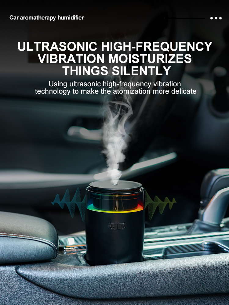 80ml Portable Air Freshener Electronic Customized Aromatherapy Type-c Auto Perfume Oil Home Car Essential Oil Aroma Diffuser