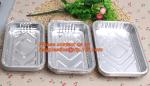 Disposable aluminum foil container /plate/pan/take away food packaing