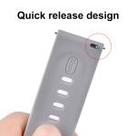 Colorful 22mm Silicone Watch Strap With Simple Stylish For Sports