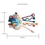 OEM Children'S Educational Toy BPA Free Silicone Sensory Teething Toys