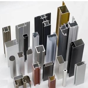 Wholesale Sliding Door Structural Aluminium Extrusion Profiles Industrial Aluminium Wardrobe Profile from china suppliers