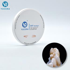 Wholesale Yucera 900MPA Dental SHT Multilayer Zirconia Block from china suppliers