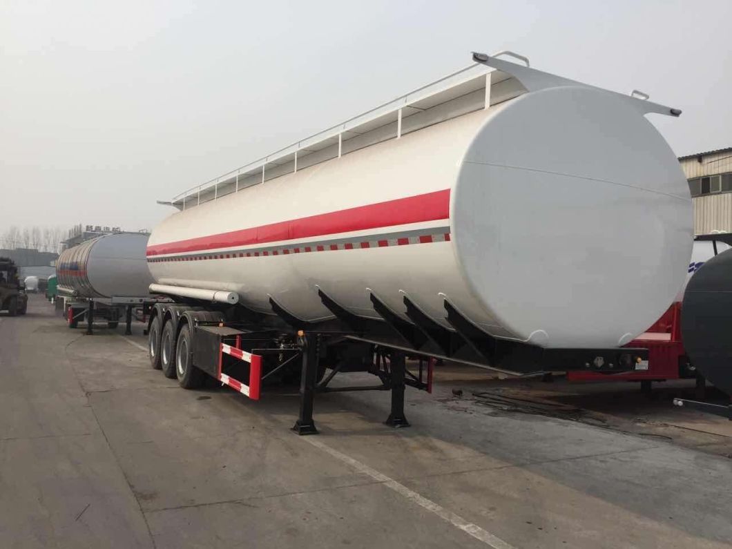 3 Axle Bulk Cement Tank Truck Semi Trailer Powder Tanker 3 Axles 45m3 Silo Tanker Bulk Cement Semi Truck Trailer