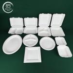 Biodegradable Cornstarch Recyclable Food Containers Disposable For Restaurant