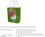 Luxury high quality shopping carrier gift paper bag,making kraft paper bag