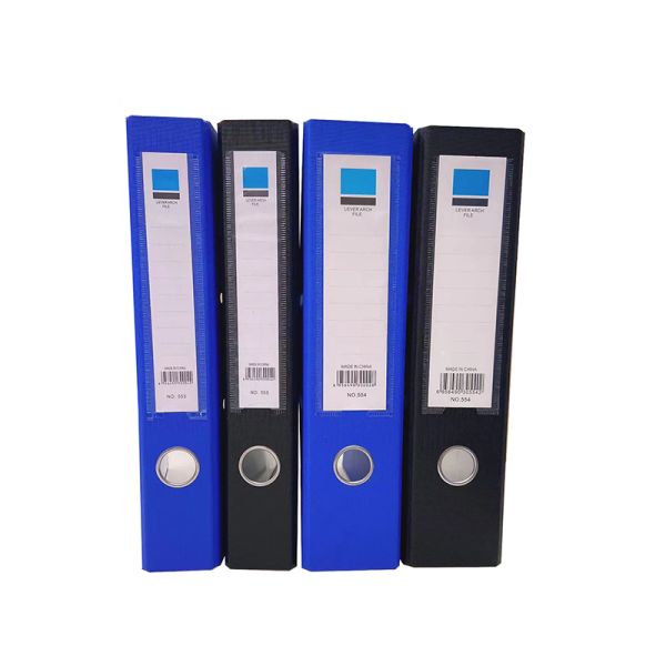 A4/FC Lever Arch File Folder Durable Cardboard Clip for Essential Office Supplies