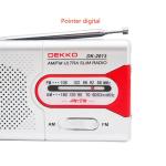 Convenient AM/FM Dual-band Pocket Radio for Elderly Health and Entertainment
