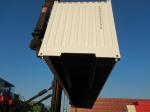 Width 2438MM Side Opening Shipping Container 40ft High Cube Steel Floor