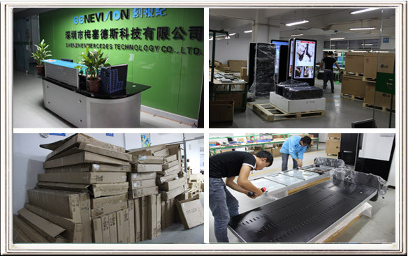 Touch Screen Open Frame LCD Display Aluminun Shell All In One Multi - Media Display