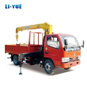 Wholesale High Efficiency 4 Tons Hydraulic Truck Mounted Crane Manipulator Loader Crane from china suppliers