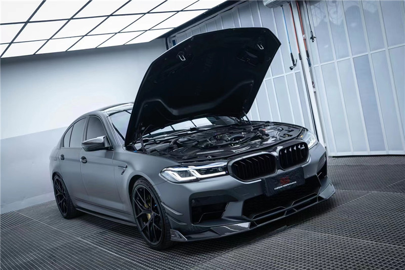Auto Parts Carbon Fiber Body Kit for BMW M5 F90 M5 F90 Carbon Fiber Front Shovel Diffuser Spoiler Side Skirt Hood Body Kit