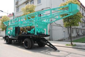 Wholesale High Speed Water Drilling Rig With Turnplate Rotary 11.6m Height Drill Tower from china suppliers