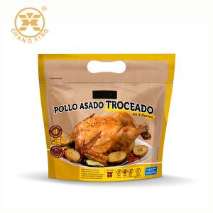 Wholesale 100 200 Microns Roast Chicken Packaging Grilled Rotisserie 1kg Food Packaging Pouch With Zipper from china suppliers