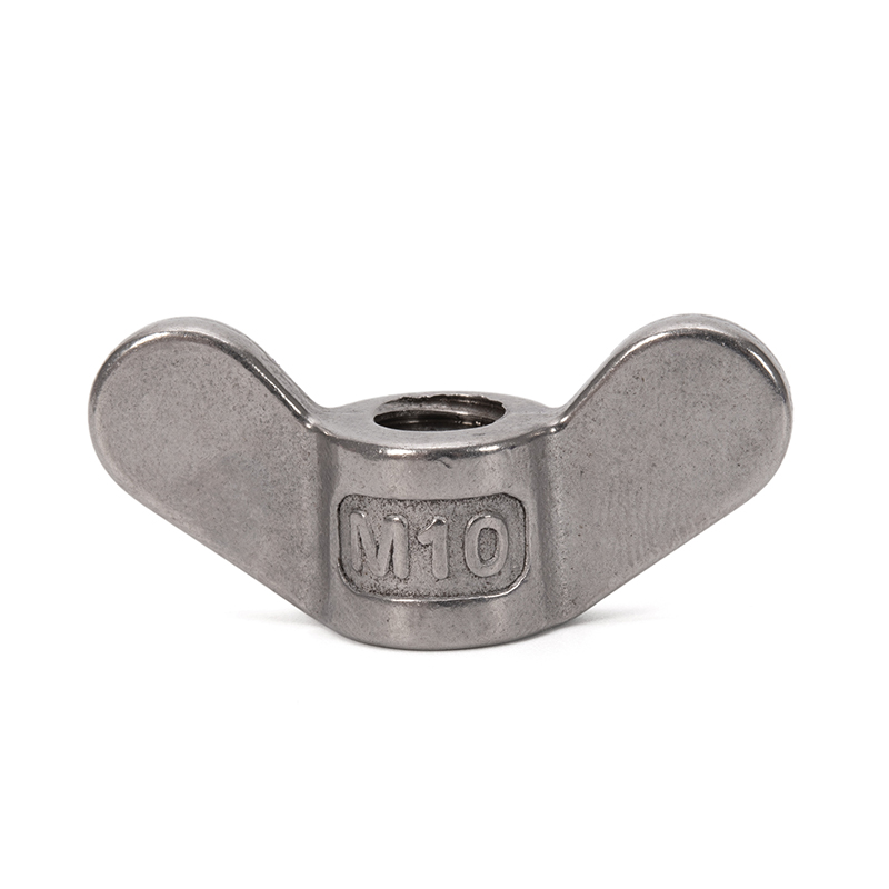 Metric Measurement System Stainless Steel SS304 SS316 Wing Nut DIN315 Alloy Steel for Industrial Applications