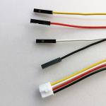 female-female HY 2.0 4P to female jumper dupont 2.54 4x1p cables DIY cables wire
