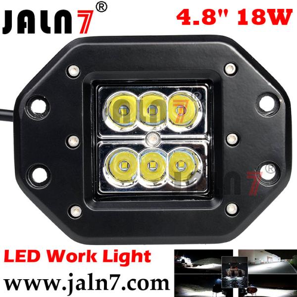 Led Work Light JALN7 18W 4.8Inchs Car Driving Lights Fog Light Off Road Lamp Car