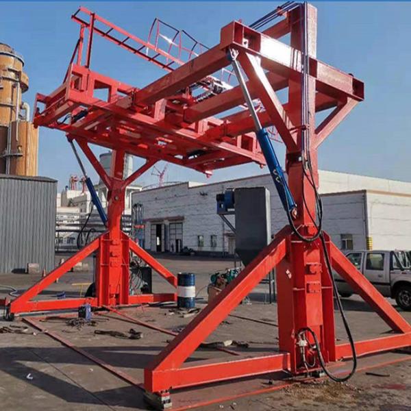 20 foot Container Flipper In Single And Double Lanes Flip Angle 0-90 Degrees 0