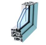 Office Room Aluminum Window Extrusion Profiles , Casement Door extruded aluminum