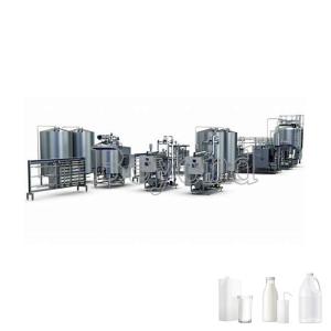 Wholesale 1000L / H Soya Milk / Yogurt Processing Plant , Skid Mounted Flavored Milk / Juice Production Line from china suppliers